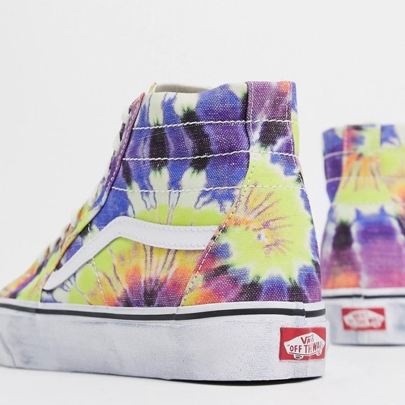 NEW VANS SK8-Hi Tapered sneakers in washed tie-dye - Picture 3 of 5